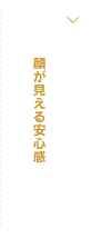 生産者について 顔が見える安心感